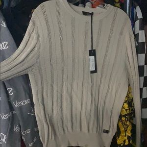 Tan Versace Mid-Weight Sweater Size Men’s 48/M